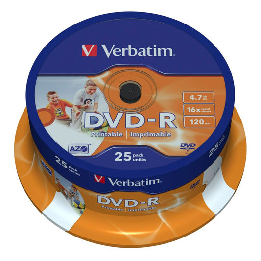 Verbatim DVD-R 4,7GB 16x Speed - Wide Printable