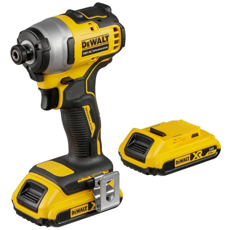 DeWalt DCF809D2T-QW 18V Cordless Impact Driver with 2 Ah Battery