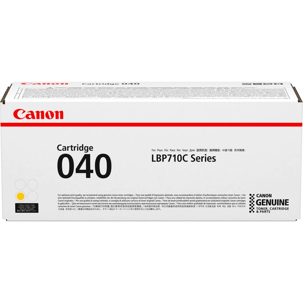 Canon Toner Cartridge 040 Y Yellow