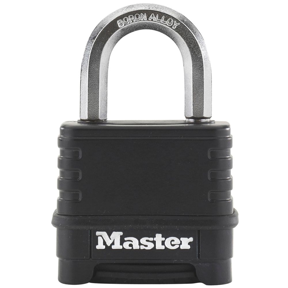 Master Lock Συνδυαστικός Λουκέτο Ζαμάνης 56mm Μαύρο