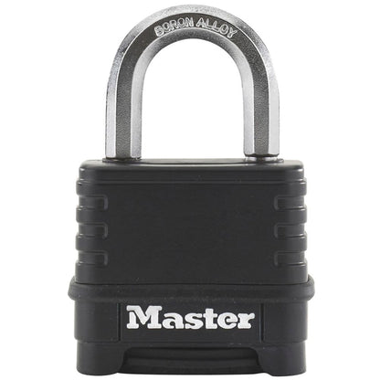 Master Lock Συνδυαστικός Λουκέτο Ζαμάνης 56mm Μαύρο