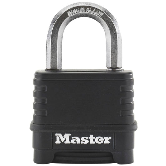 Master Lock Συνδυαστικός Λουκέτο Ζαμάνης 56mm Μαύρο