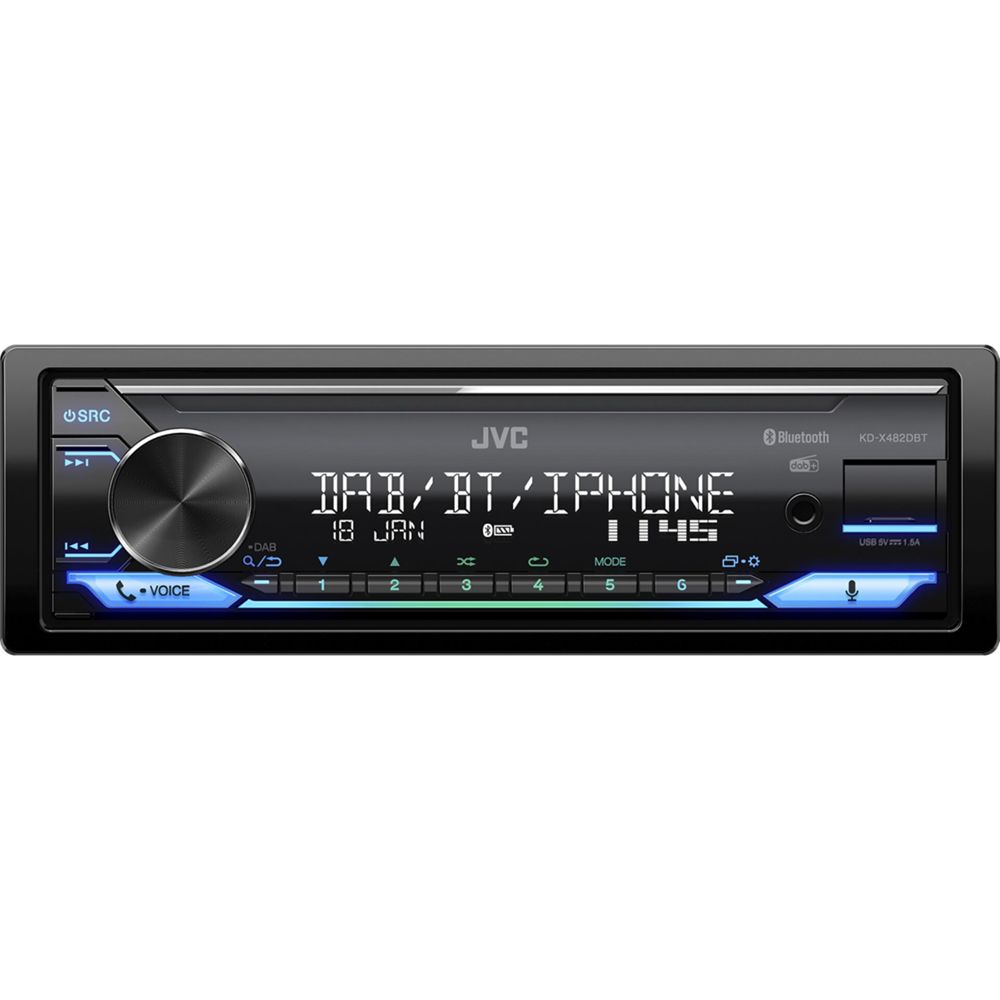 JVC KD-X482DBT - Ψηφιακό Ραδιόφωνο Bluetooth