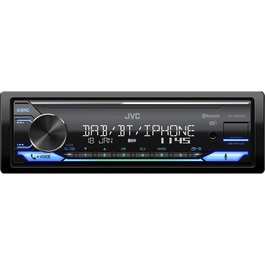 JVC KD-X482DBT - Ψηφιακό Ραδιόφωνο Bluetooth
