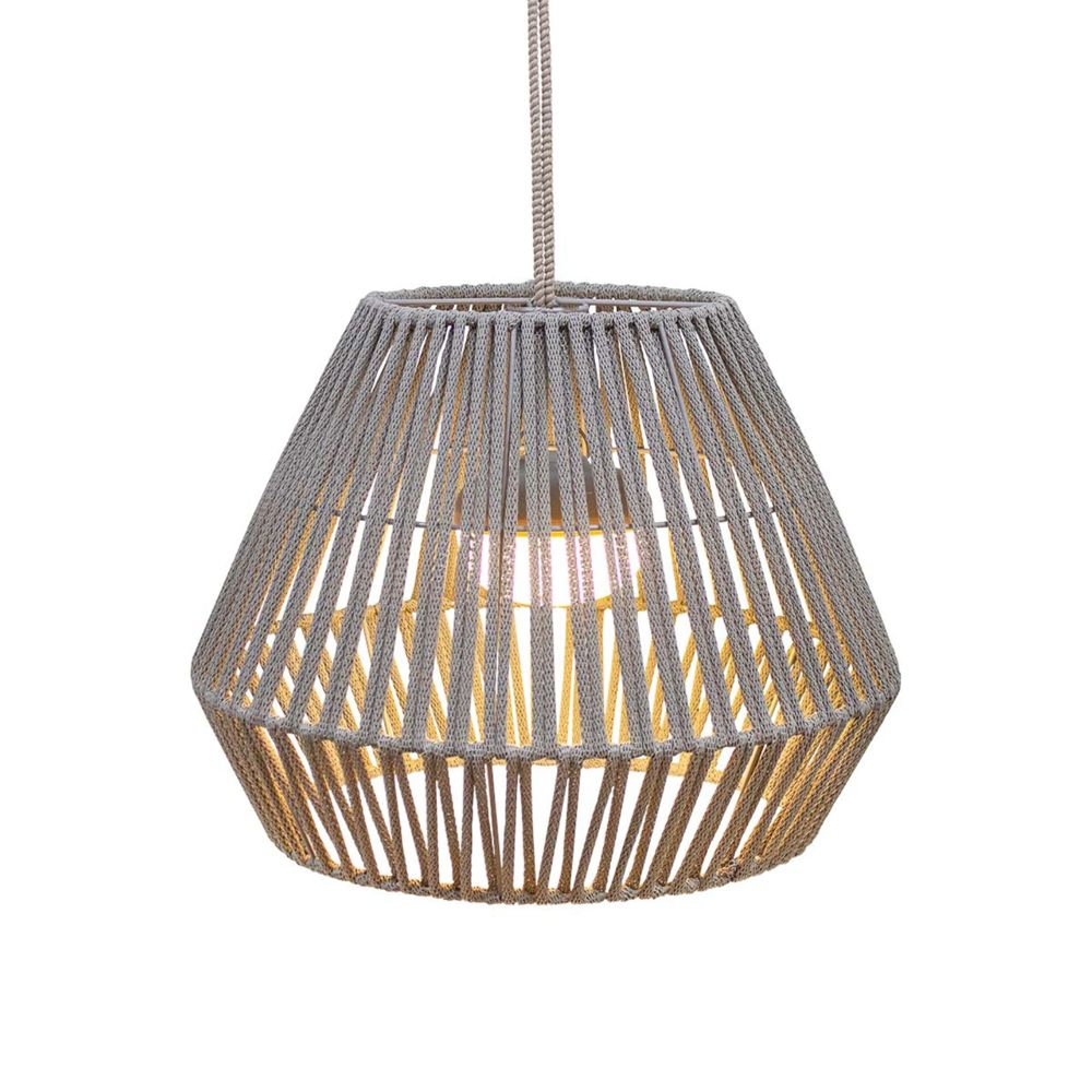 Ανανεωμένη Μπαταρία για Κρέμασμα Κήπου σε Ταπέ Γκρι Χρώμα