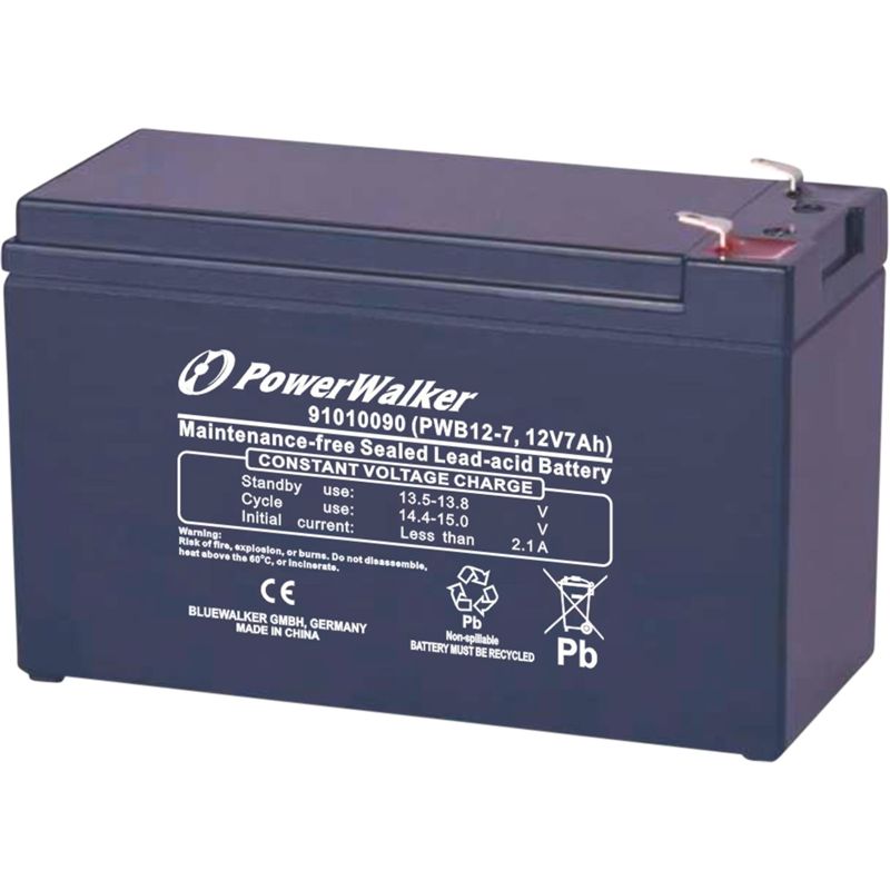PowerWalker 12V 7Ah VRLA Battery PWB12-7