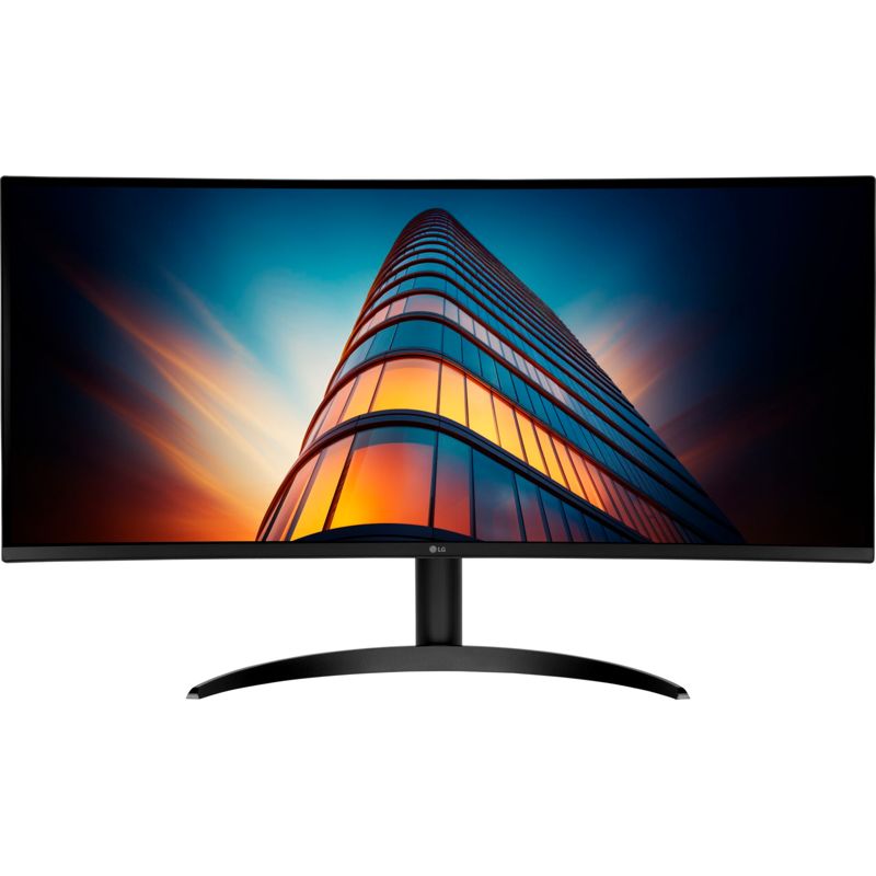 LG 34WR50QK-B.AEU 34-Inch UltraWide Full HD Monitor with IPS Display and HDR10