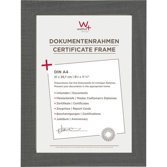 Walther Home DIN A4 21x29,7 Ξύλινο Γκρι HO130D