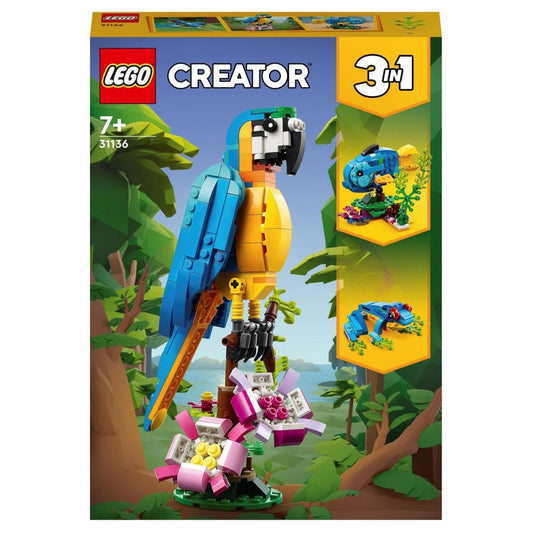 LEGO Creator 31136 Εξωτικό Παπαγάλος