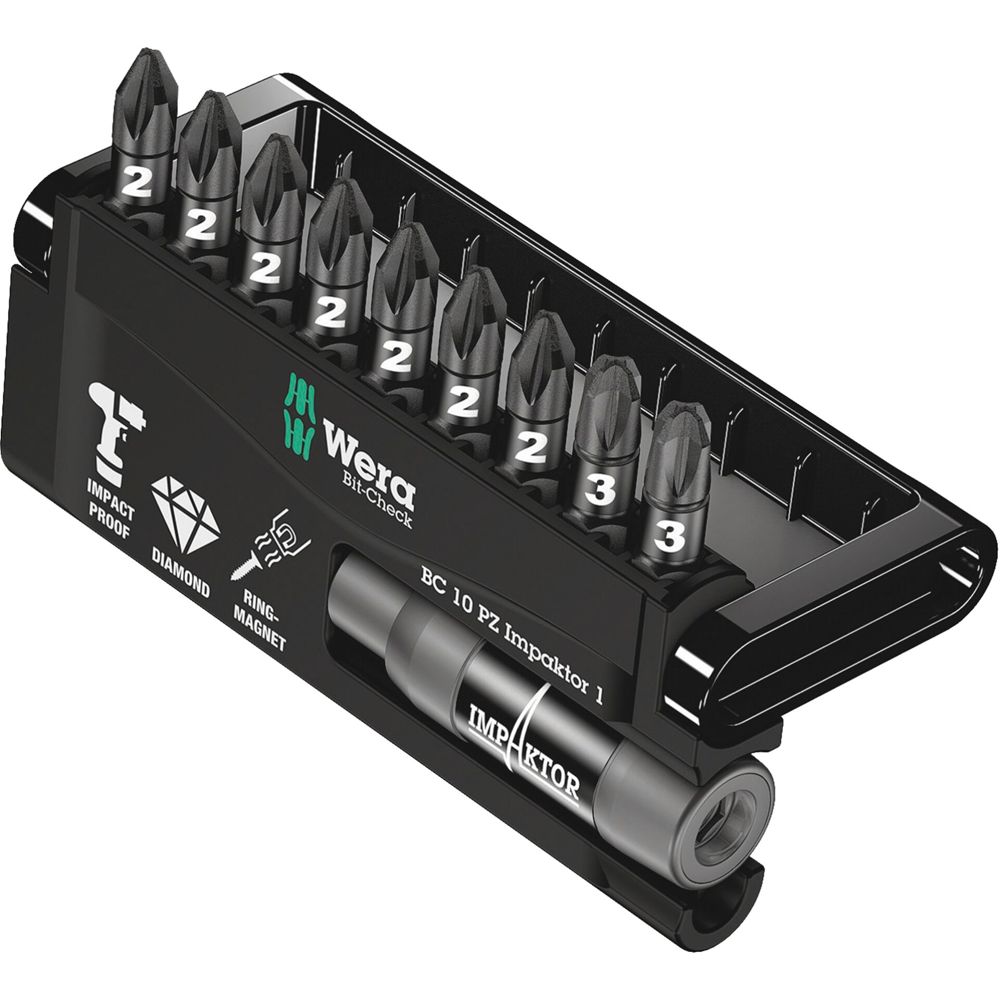 Wera Bit-Check 10 PZ Impaktor
