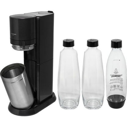 SodaStream Duo Titan Promo Pack with Two 1-Liter Glass Carafes and One 1-Liter Fuse Bottle