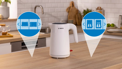 Bosch TWK2M161 electric kettle 1.7 L 2400 W White