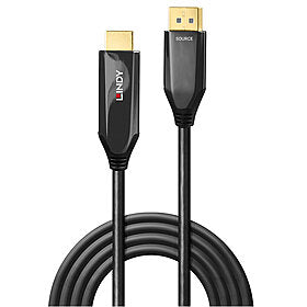 LINDY DisplayPort to HDMI 8K60 Active Adapter Cable 3m
