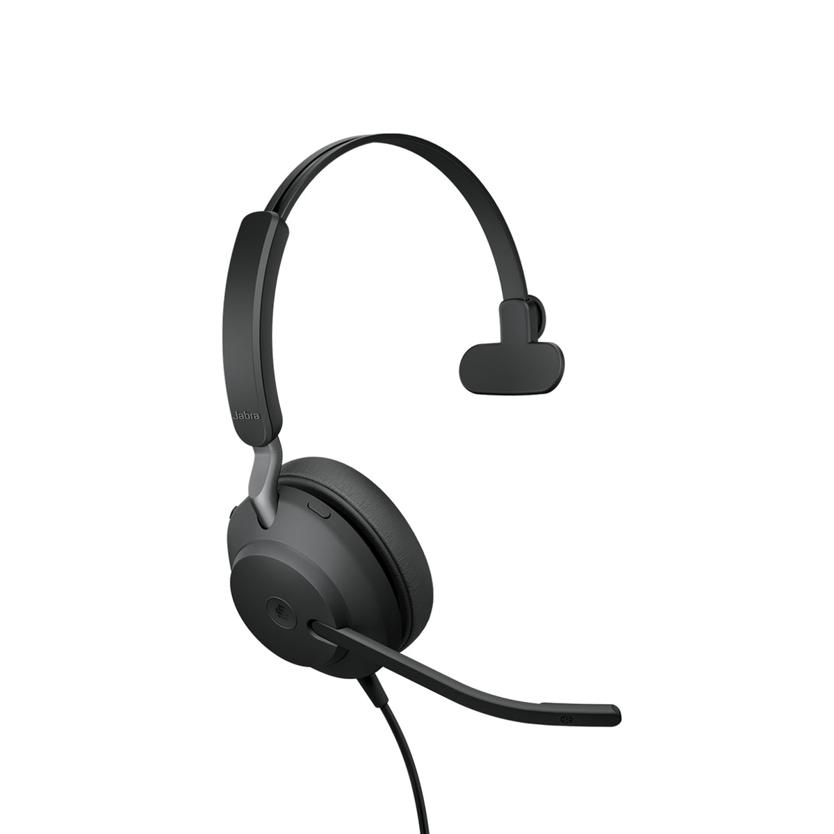 Jabra Evolve2 40 SE Wired Headset, Head-band, USB Type-C / USB Type-A, Black