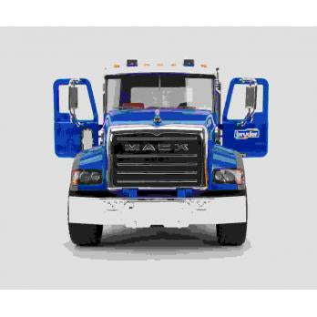 BRUDER MACK Granite Cement Mixer Truck (blue/white)