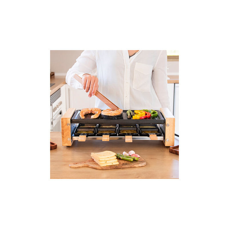 CECOTEC Cheese&Grill 8200 Wood Raclette