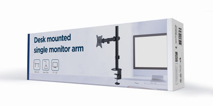 Gembird MA-D1-03 monitor mount / stand 81.3 cm (32") Desk Black
