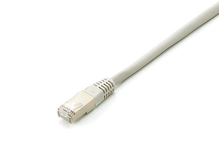 Equip Patchkabel Cat6A  10x S/FTP 2xRJ45  0.25m    grau Plat