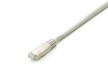 Equip Patchkabel Cat6A  10x S/FTP 2xRJ45  0.25m    grau Plat