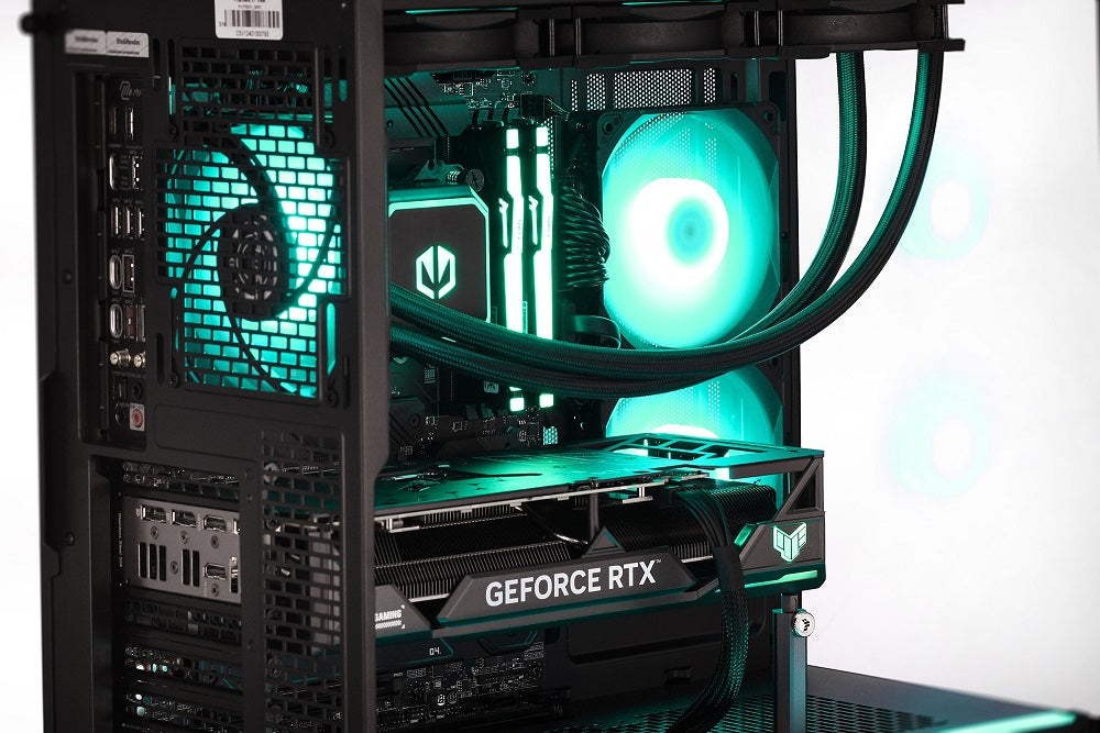 Actina 5901443416456 PC AMD Ryzen™ 7 9800X3D 32 GB DDR5-SDRAM 1 TB SSD NVIDIA GeForce RTX 5070 Ti Midi Tower Black
