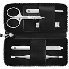 Zwilling Manicure & Pedicure Set 6-Pc with Nail Scissor, Vegan