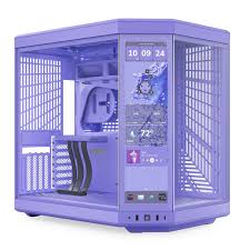 HYTE Y70 Αναβάθμιση Οθόνης Αφής Taro Milk (37,9 εκ. (14,9 Zoll), μωβ, 14,9-ιντσών Οθόνη Αφής)