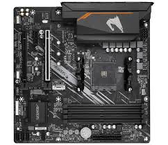 GigaByte B550M AORUS ELITE (Μαύρο/Γκρι)