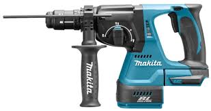 Makita Κρουστικό Σκαπτικό Πιστολέτο Μπαταρίας Brushless 18V Solo με Υποδοχή SDS Plus / Ταχείας