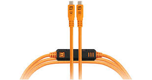 Tether Tools TetherPro USB-C Optima 10G δεξιά πορτοκαλί 3m ΝΕΟ