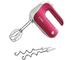 Bosch Handmixer Styline Colour MFQ40304 (Κόκκινο/Ασημένιο, 500 Watt)