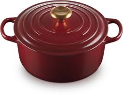 Le Creuset Signature BrÃ¤ter rund 24 cm rot