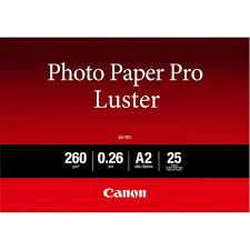 Canon LU-101 A 2 Photo Paper Pro Luster 260 g, 25 Sheets