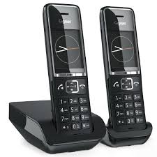 Gigaset Wireless Phone Comfort 550 Duo Black Chrome (L36852-H3001-D204)