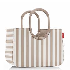 Reisenthel Loopshopper L summerstripes coffee