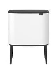Brabantia Bo Touch Bin white, 11 + 23 L