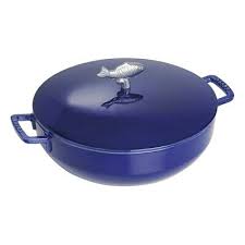 Staub La Cocotte 28cm round, Bouillabaisse Pot, Dark Blue