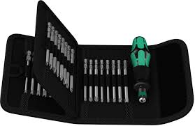 WERA Kraftform Kompakt 62 Pouch with 89 mm-long bits