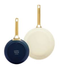 GreenPan Padova Reserve 2 pcs Frypan Set 20+26cm Oxford Blue