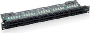 Equip 19" Patchpanel 50xRJ45 Cat3  UTP 1U       ISDN RAL9005
