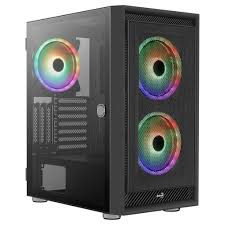 AeroCool Geh Midi Γκρι μαύρο v3 MicroATX/ATX/MiniITX o.N