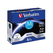 Verbatim BD-R M-Disc 100 GB (4-fach, 5 Stück)