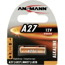 Ανταλλακτική Μπαταρία Ansmann A 27 LR 27