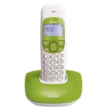 Telefono Cordless Brondi Nice Bianco/Verde