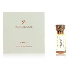 Swiss Arabian Rose 01 Perfumed Oil 12 ml (unisex)