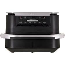 Ninja AF550EU fryer Double 6.6 L Stand-alone 2470 W Hot air fryer Black, Silver