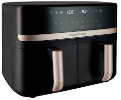 Russell Hobbs Air Fryer Dual 9 L Freestanding 2800 W Black