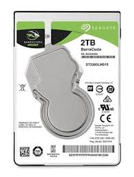Εσωτερικός σκληρός δίσκος Seagate BarraCuda 2 TB 5400 RPM 128 MB 2,5" Serial ATA III (ST2000LM015)
