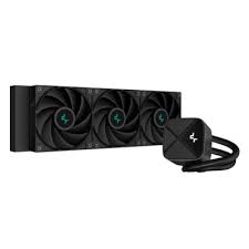 Υδρόψυξη Όλων-σε-Ένα DeepCool LS720S Zero Dark για Επεξεργαστές, 12 εκ., Μαύρο, 1 τεμ.
