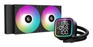 Υγρό Ψυγείο Όλα-σε-Ένα για Επεξεργαστή DeepCool LD240, 12 εκ., Μαύρο, 1 τεμ.