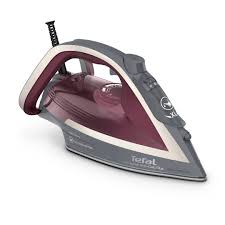 Σίδερο Ατμού Tefal Ultragliss Anti-Calc Plus FV6840, Ισχύς 2800 W, Μωβ και Ασημί